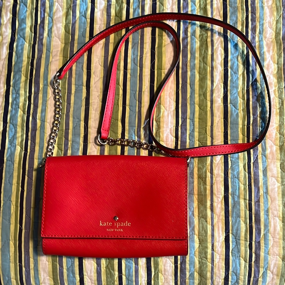 Kate spade Red Crossbody